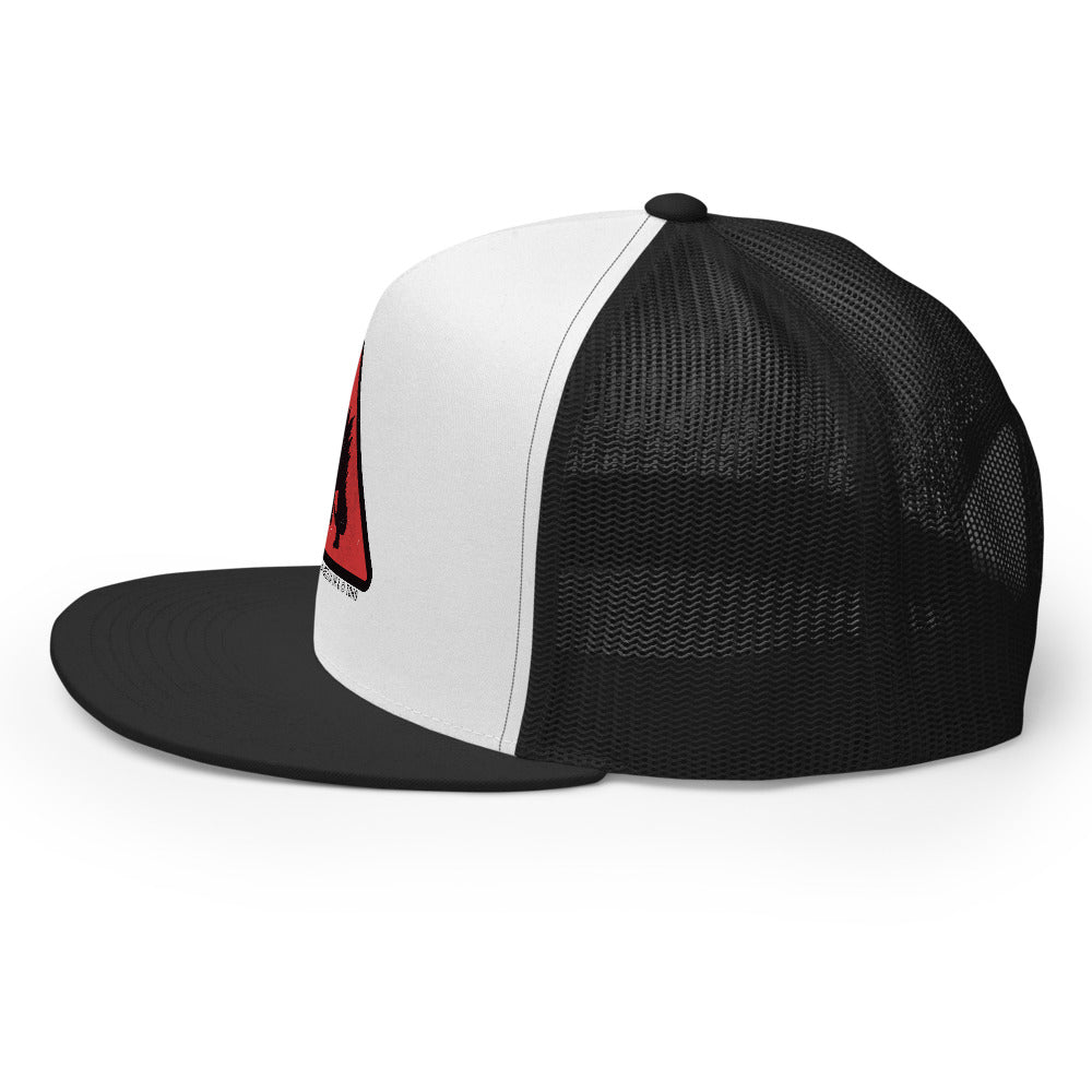 Godzilla x Kong Caution: Godzilla Trucker Hat