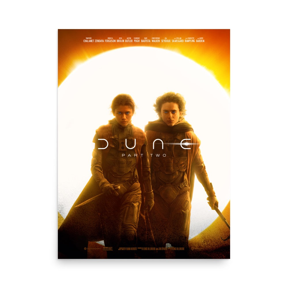 Dune: Part Two Premium Luster Poster