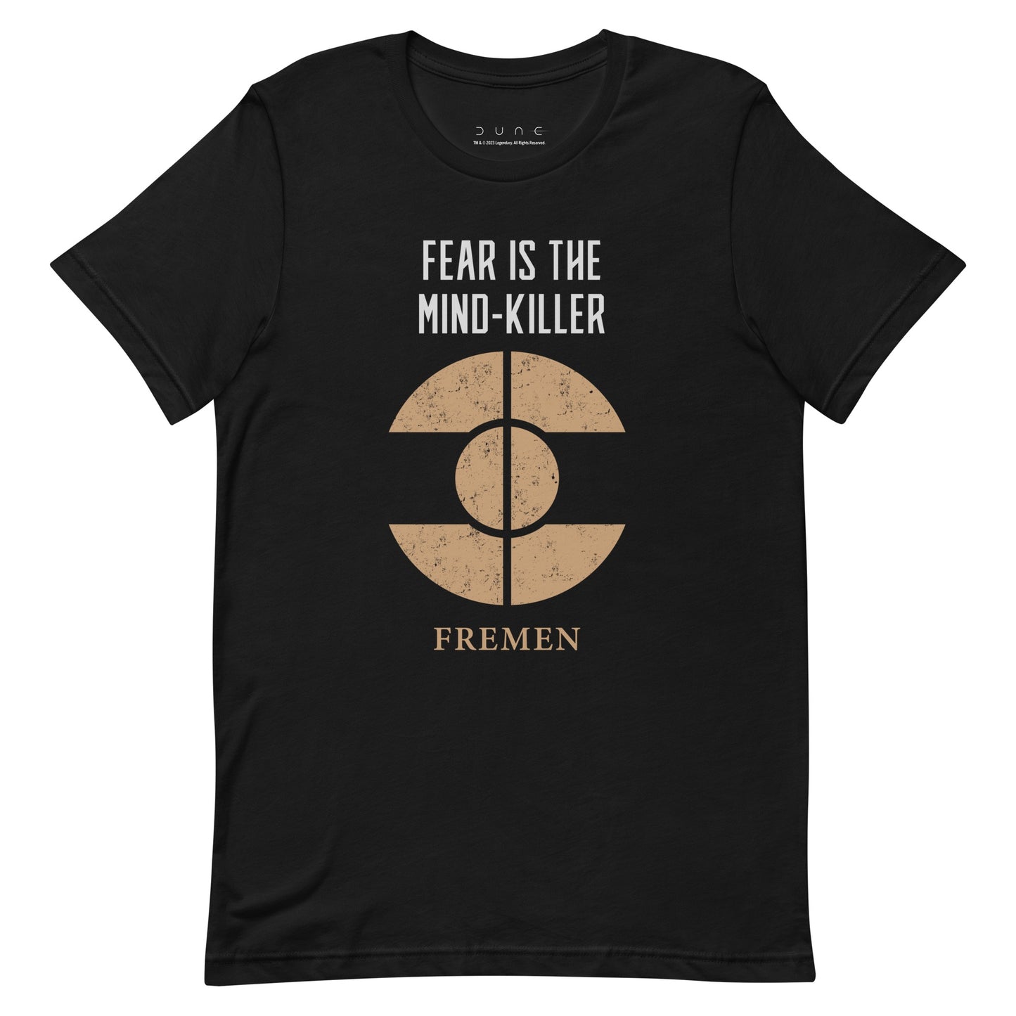 Dune Fear is the Mind-Killer Customized Adult Short Sleeve T-Shirt