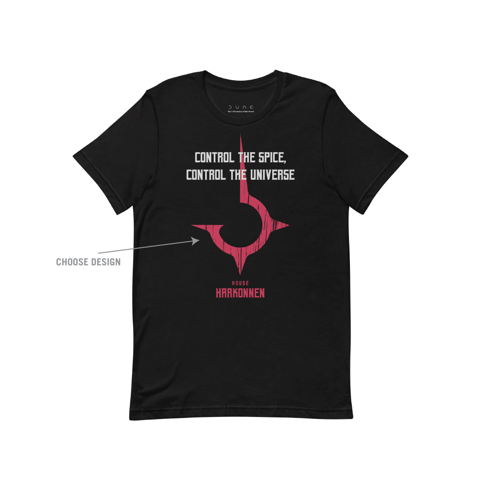 Dune Control The Spice, Control The Universe Customized Short Sleeve T-Shirt