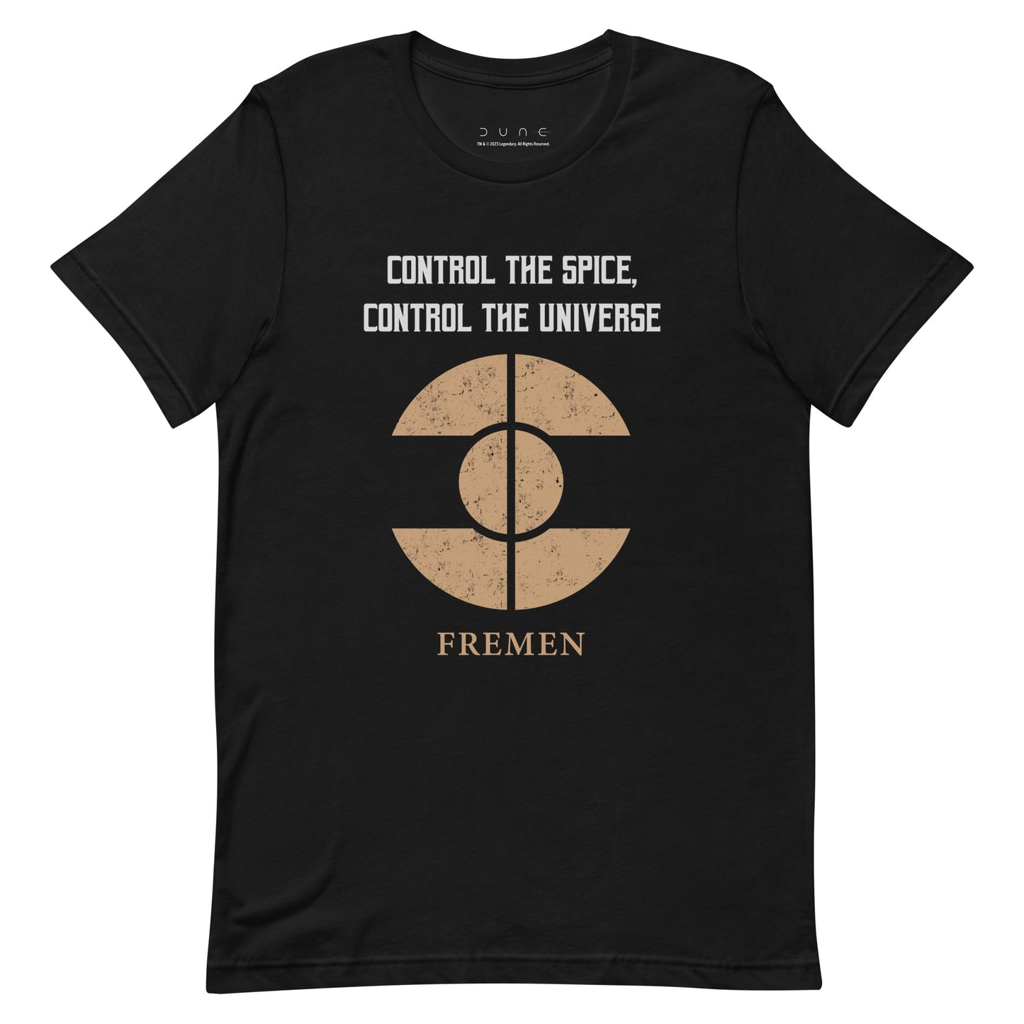 Dune Control The Spice, Control The Universe Customized Adult Short Sleeve T-Shirt