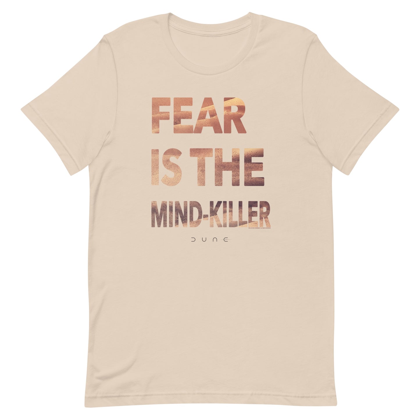 Dune Fear is the Mind-Killer Adult Short Sleeve T-Shirt