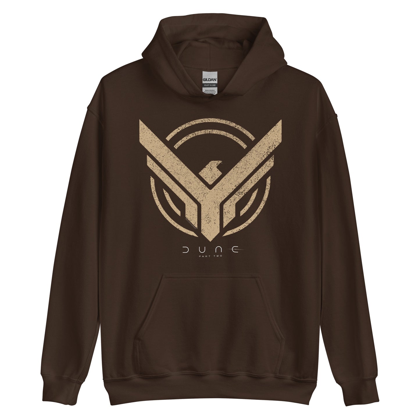 Dune Atreides Fremen Badge Hoodie Dark Chocolate