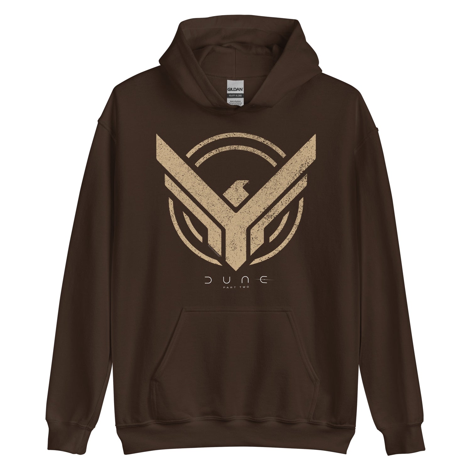 Dune Atreides Fremen Badge Hoodie Dark Chocolate