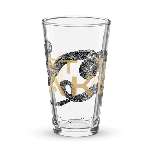 Dune Meet Thy Maker Worm Pint Glass