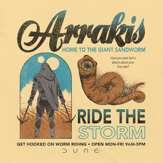 Dune Arrakis Ride the Storm Comfort Colors T-shirt-1
