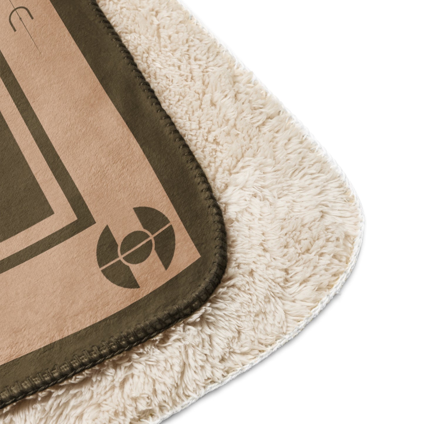 Dune Sandworm Sherpa Blanket