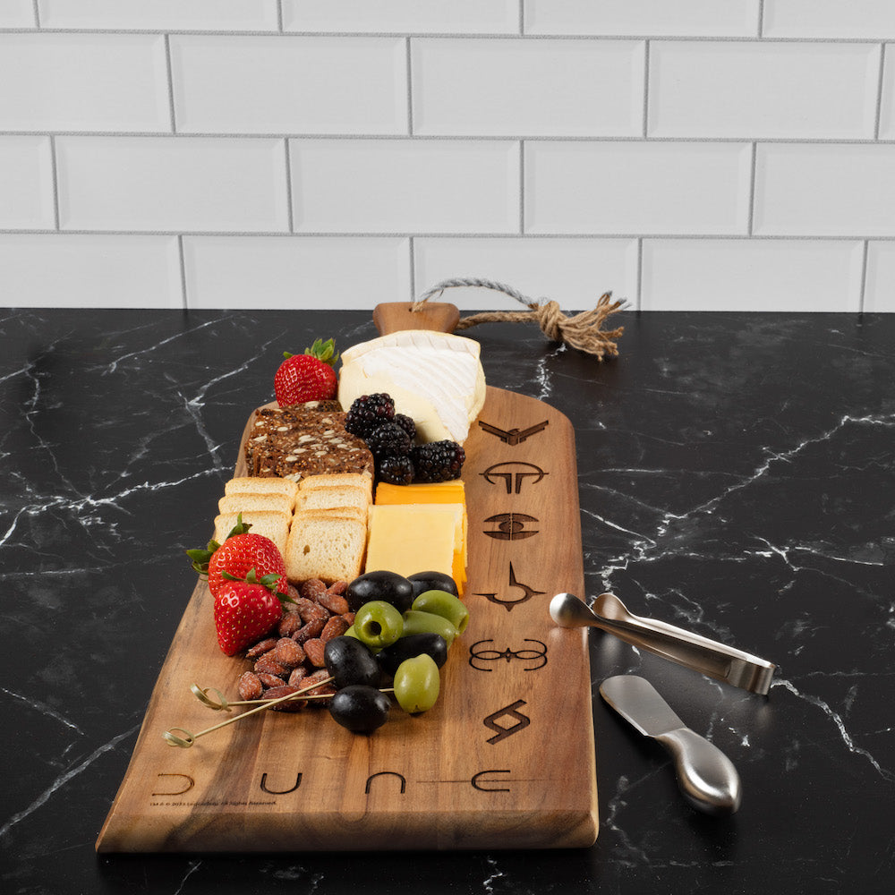 Dune Artisan Serving Board - Laser Engraved