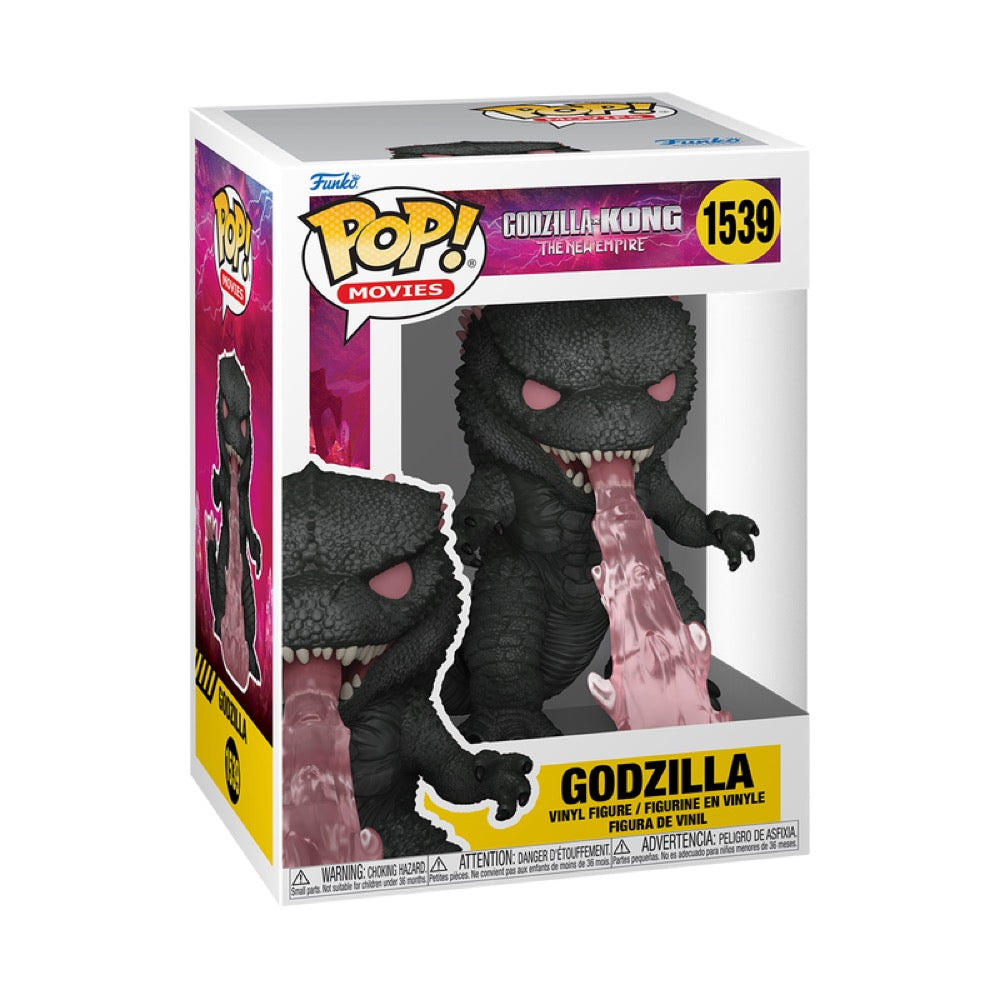 Monsterverse Godzilla x Kong: The New Empire- Godzilla with Heat-Ray Funko POP! Figure