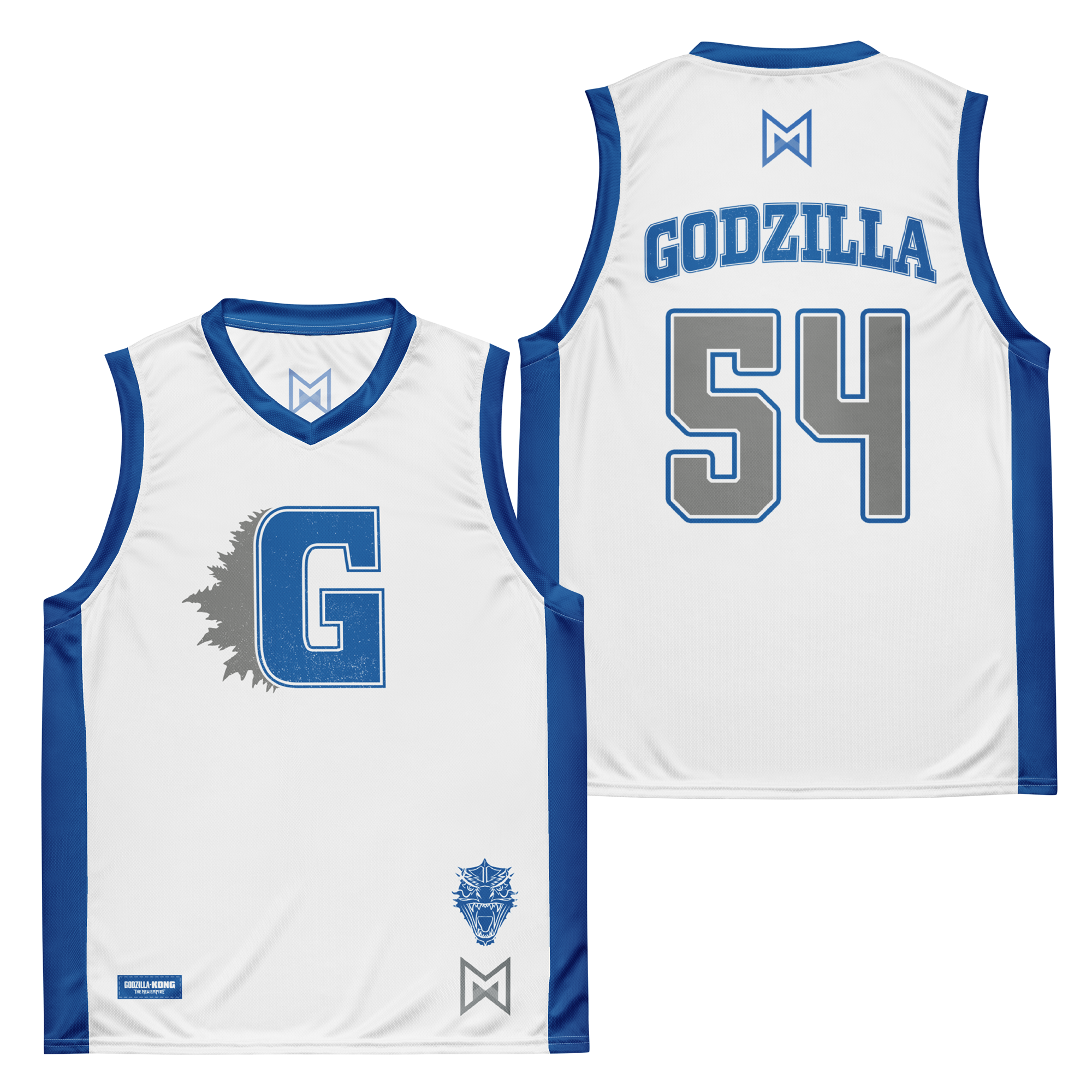 Monsterverse Godzilla x Kong: Godzilla 54 Basketball Jersey