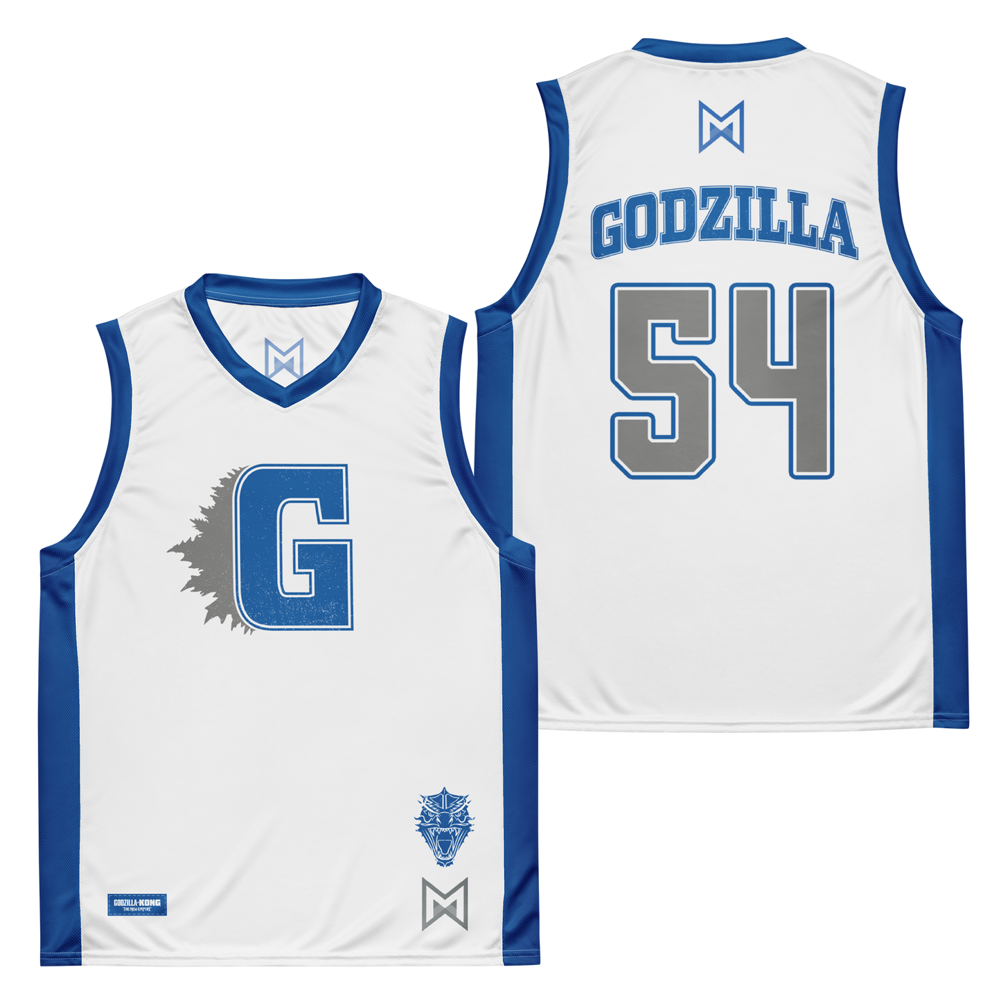 Monsterverse Godzilla x Kong: Godzilla 54 Basketball Jersey