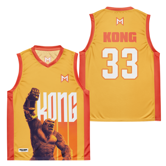Monsterverse Godzilla x Kong: Team Kong 33 Basketball Jersey-0