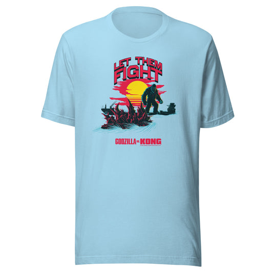 Monsterverse Let Them Fight Short Sleeve T-Shirt