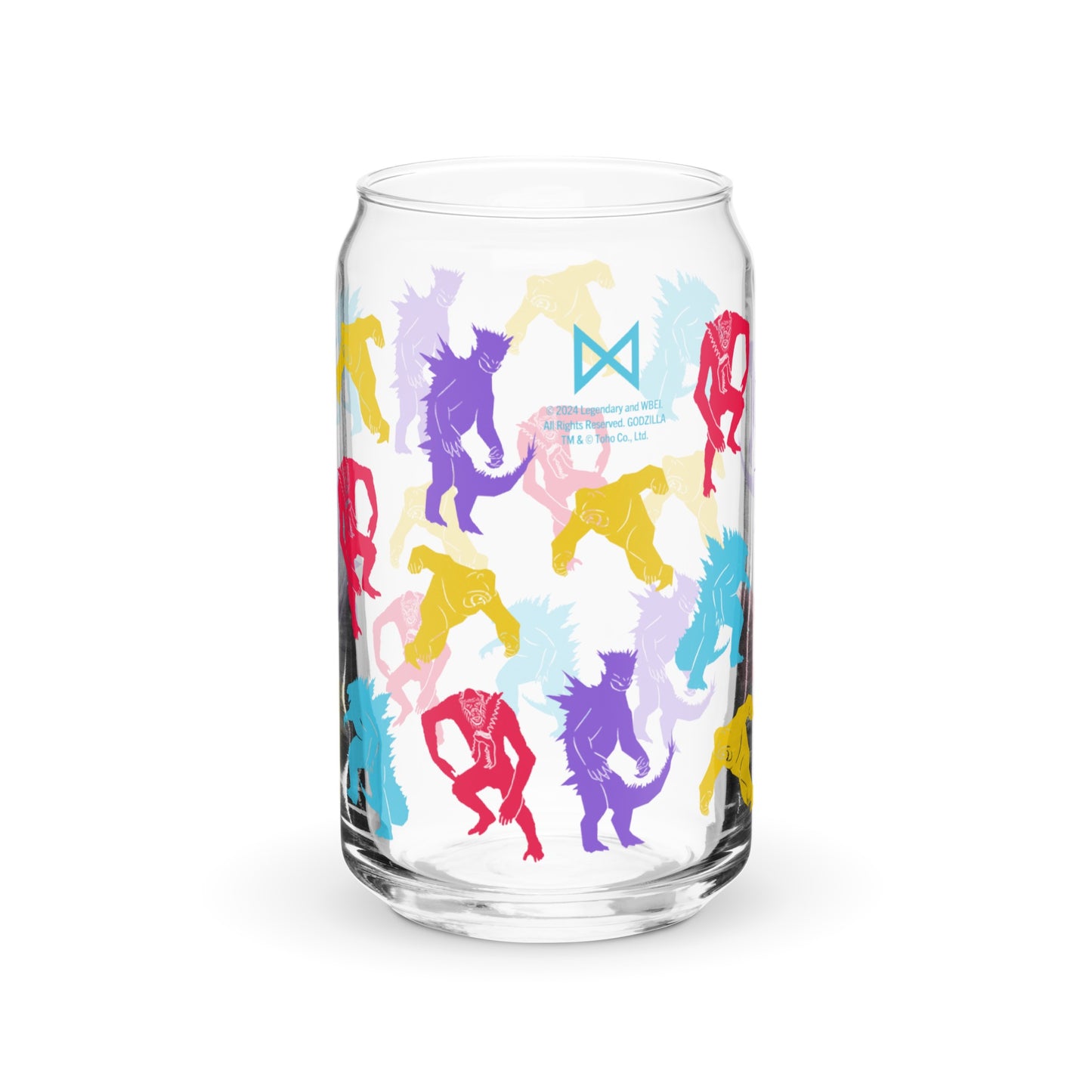 The New Empire Monster Pattern Can-Shaped Glass