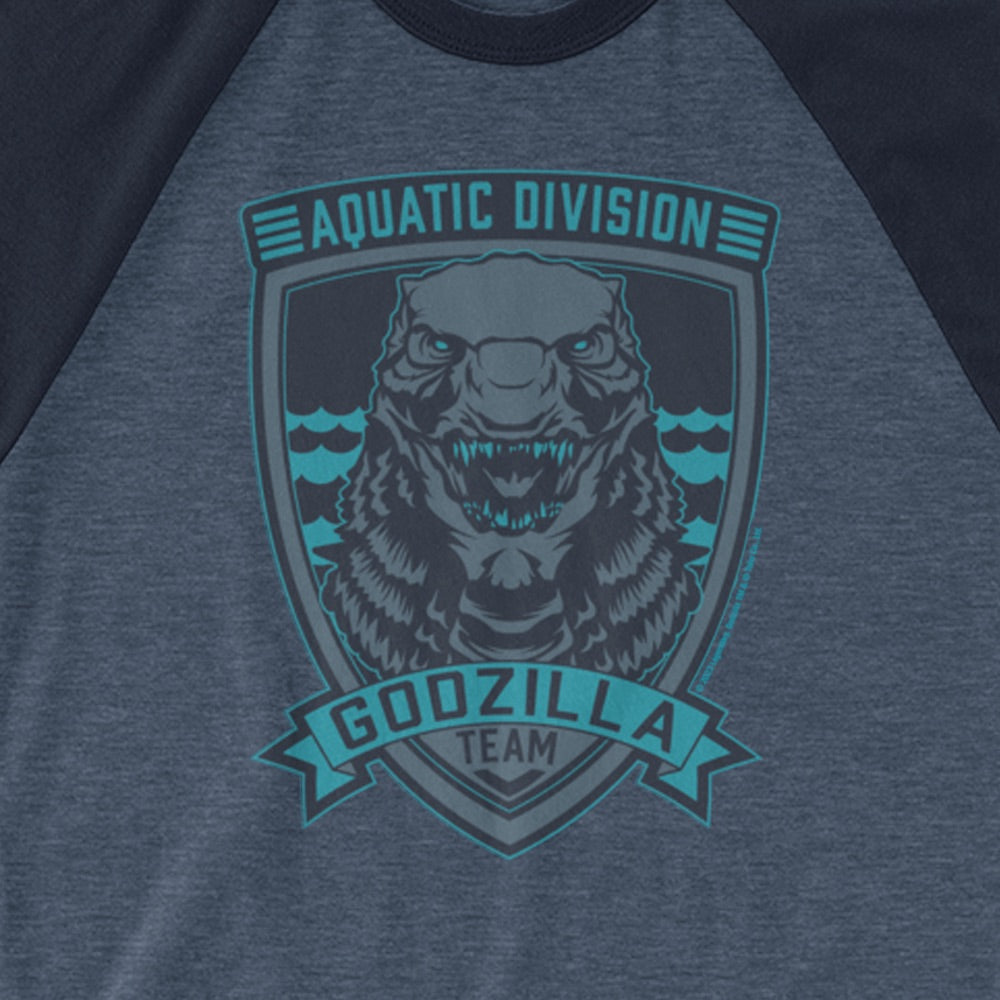 Monsterverse Team Godzilla Raglan Shirt