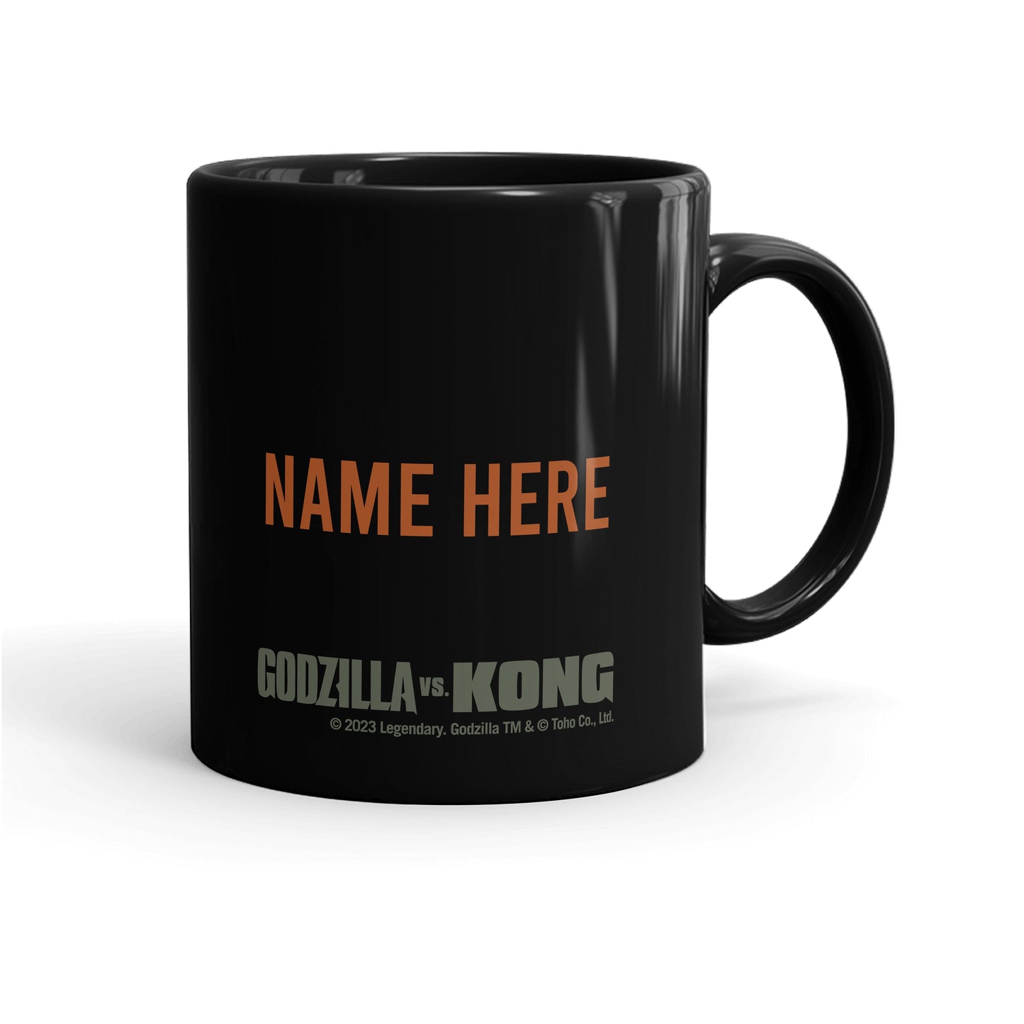 Monsterverse Team Kong Personalized Black Mug - 11oz