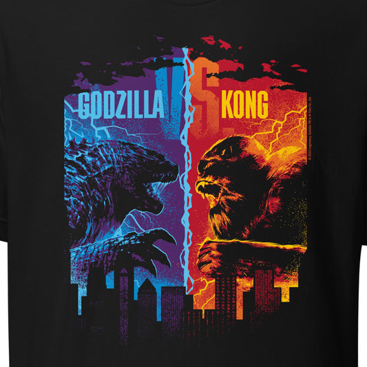 Monsterverse Godzilla Versus Kong Adult Short Sleeve T-Shirt