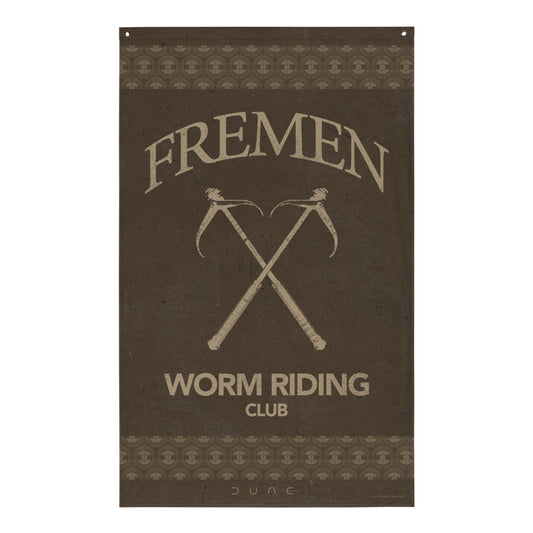 Dune: Part Two Fremen Worm Riding Flag