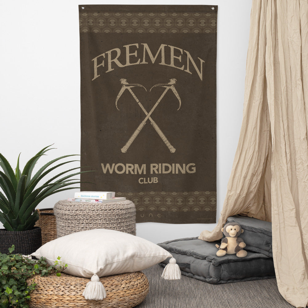 Dune: Part Two Fremen Worm Riding Flag