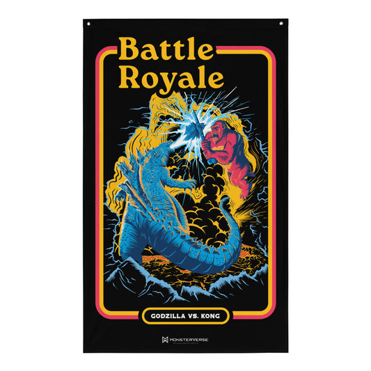 Monsterverse Godzilla vs. Kong Battle Royale Flag