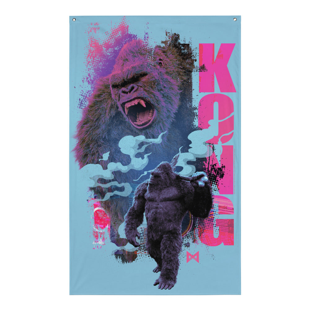 Monsterverse Godzilla x Kong: The New Empire Kong Smoke Flag
