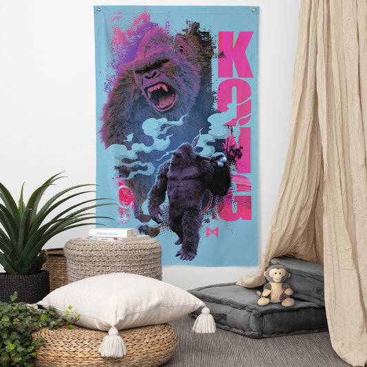 Monsterverse Godzilla x Kong: The New Empire Kong Smoke Flag