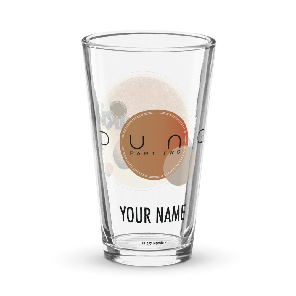 Dune: Part Two Arrakis Personalized Pint Glass