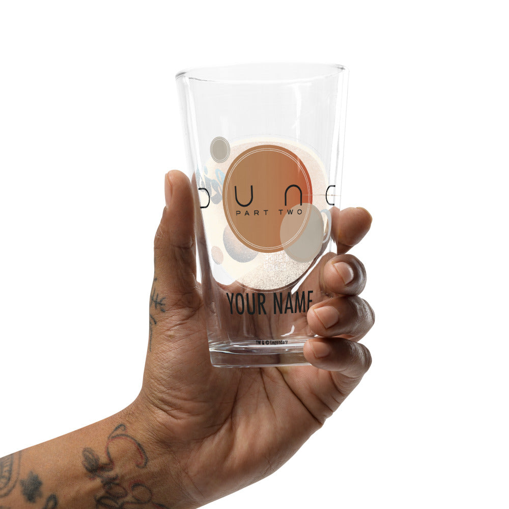 Dune: Part Two Arrakis Personalized Pint Glass