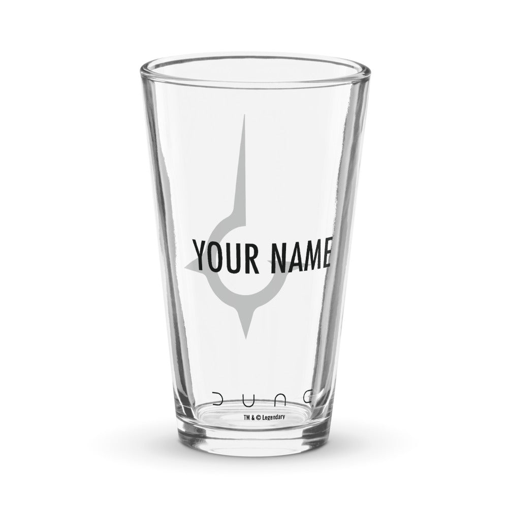 Dune House Harkonnen Personalized Pint Glass