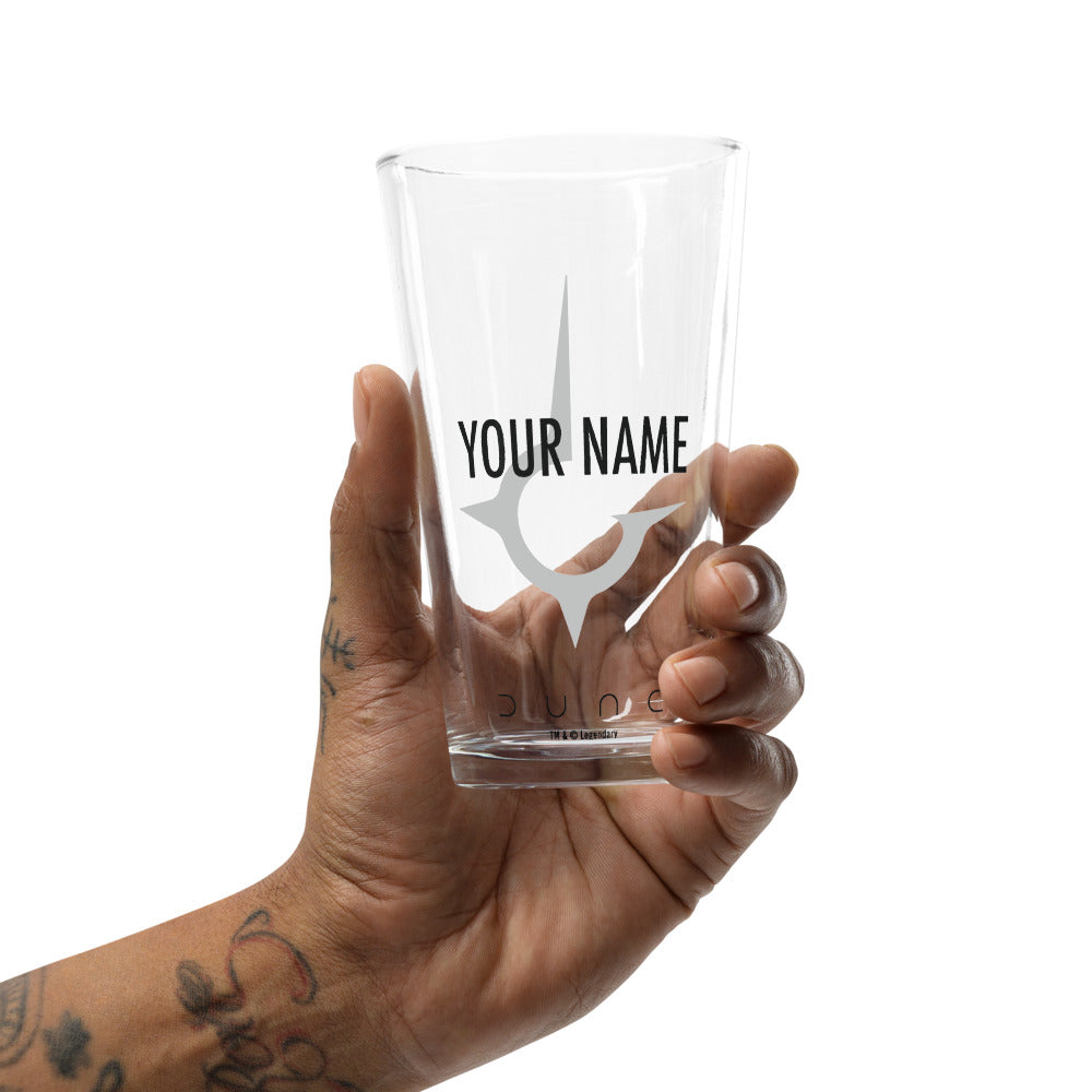 Dune House Harkonnen Personalized Pint Glass