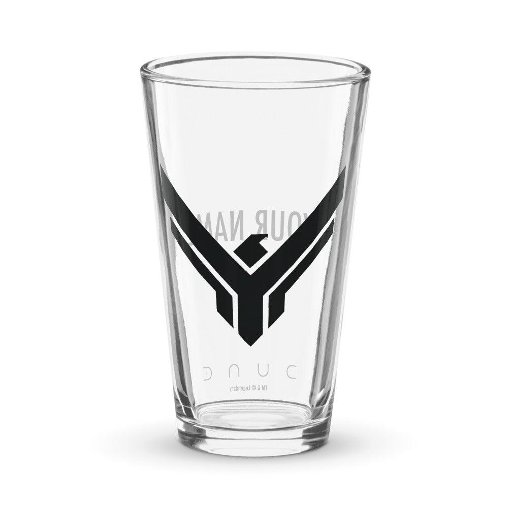 Dune House Atreides Personalized Pint Glass
