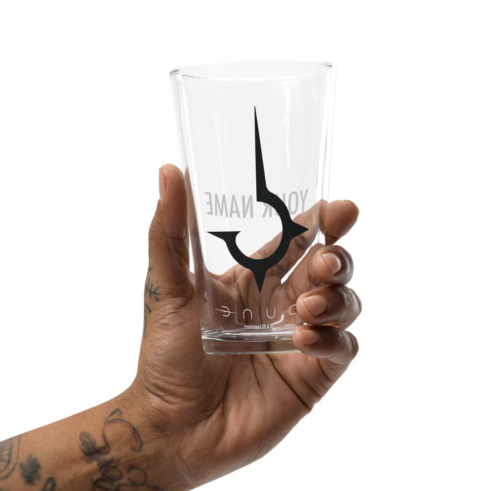 Dune House Harkonnen Personalized Pint Glass