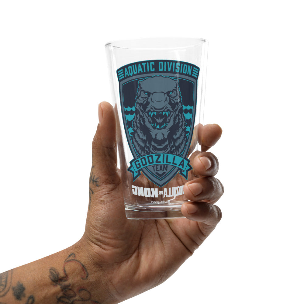 Godzilla vs. Kong Team Godzilla Personalized Pint Glass
