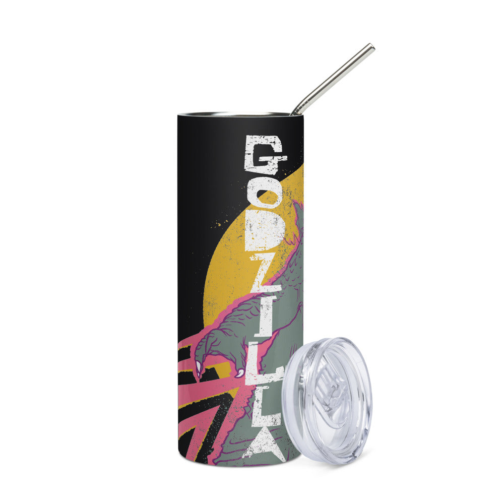 Godzilla x Kong Godzilla Pop Art Stainless Steel Tumbler