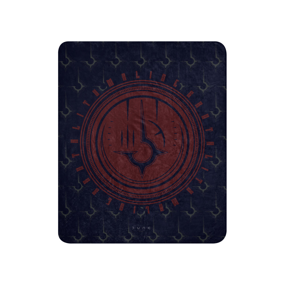 Dune Harkonnen Emblem Sherpa Blanket