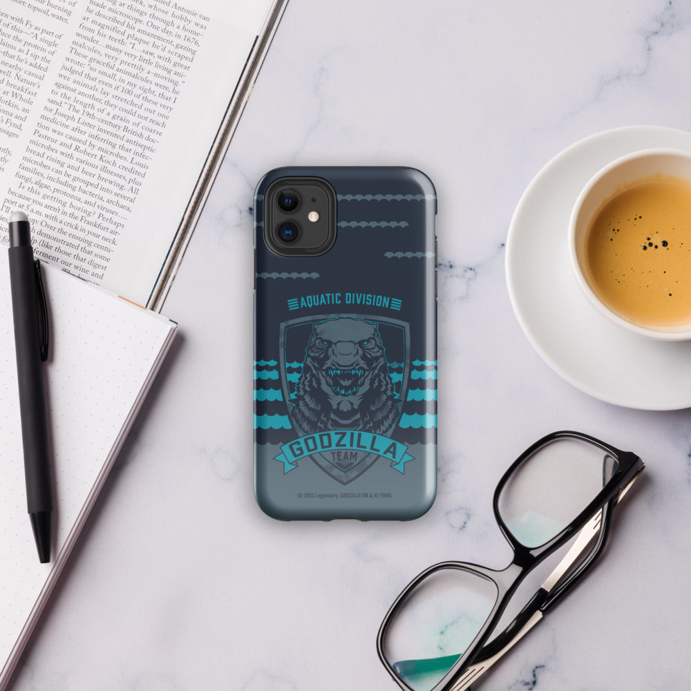Monsterverse Team Godzilla Aquatic Division iPhone Tough Phone Case