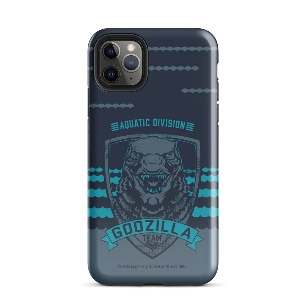 Monsterverse Team Godzilla Aquatic Division iPhone Tough Phone Case iPhone 11 Pro Max