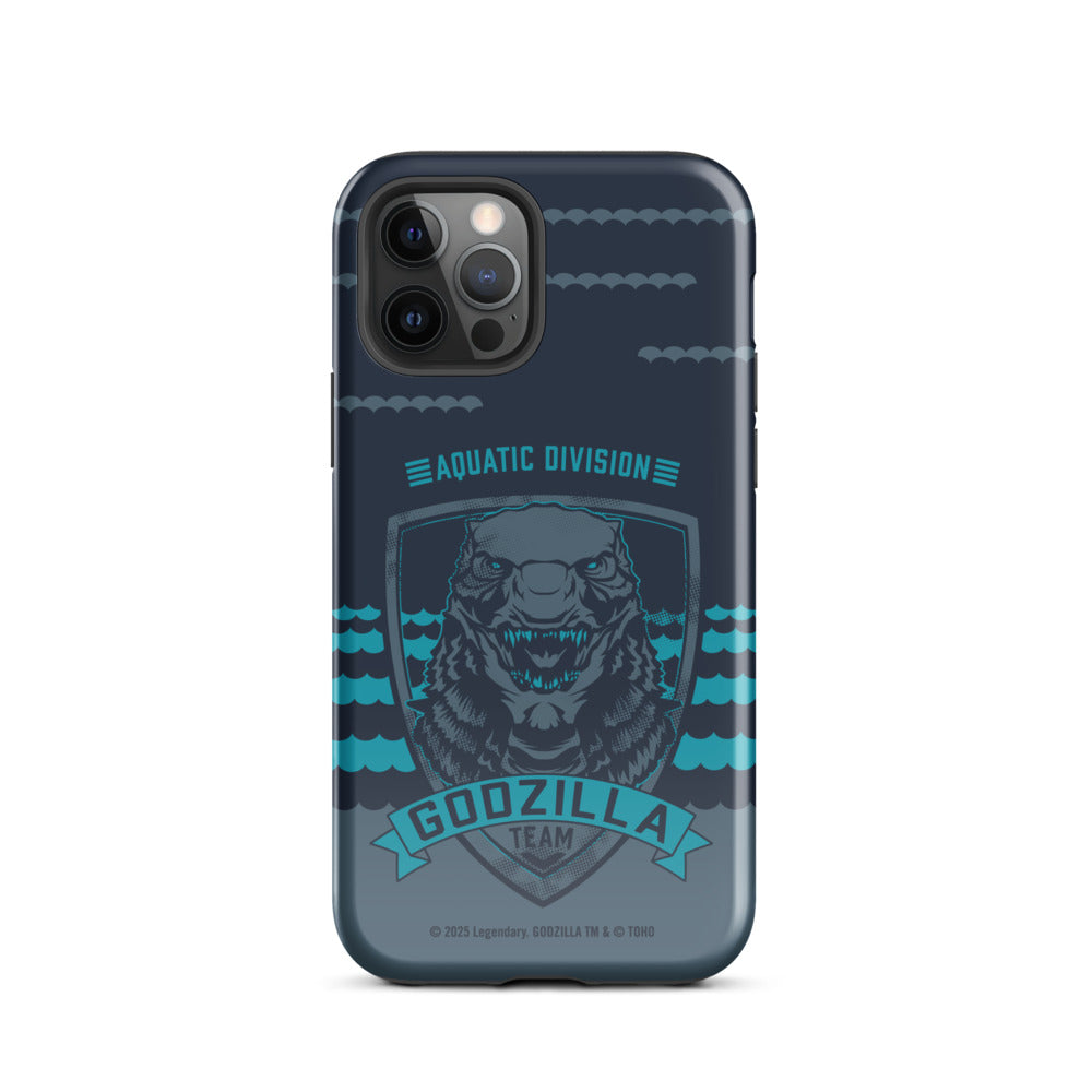 Monsterverse Team Godzilla Aquatic Division iPhone Tough Phone Case iPhone 12 Pro