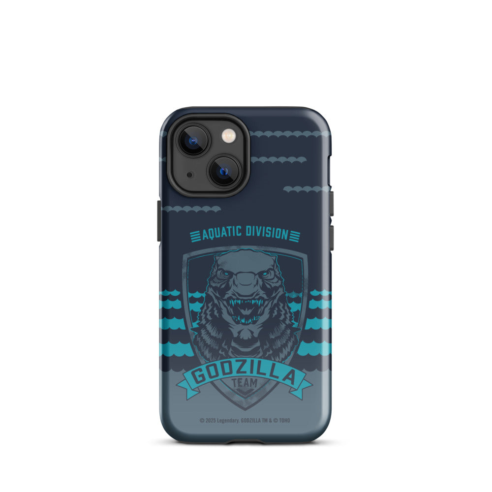 Monsterverse Team Godzilla Aquatic Division iPhone Tough Phone Case iPhone 13 Mini