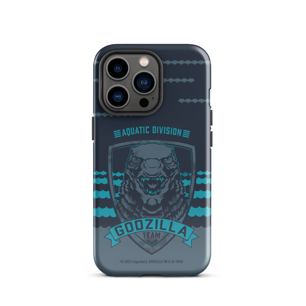 Monsterverse Team Godzilla Aquatic Division iPhone Tough Phone Case iPhone 13 Pro