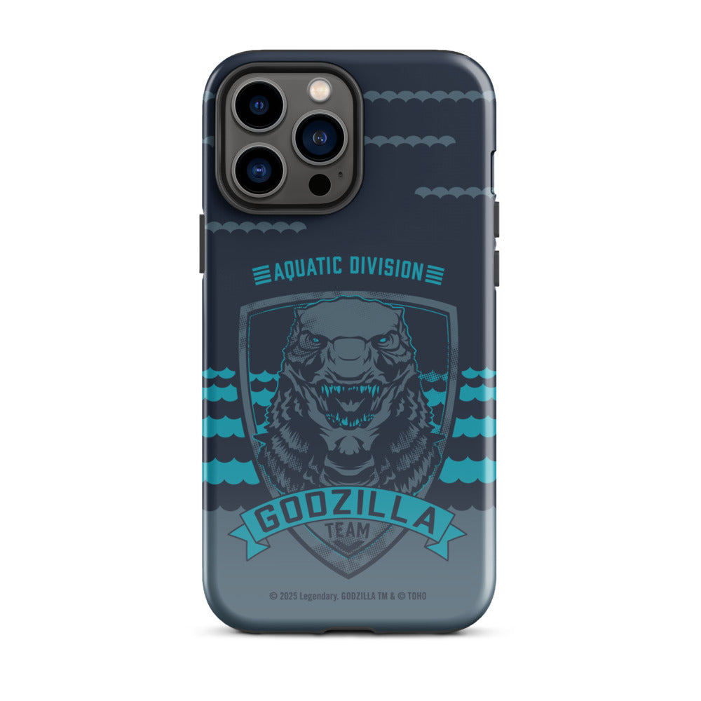 Monsterverse Team Godzilla Aquatic Division iPhone Tough Phone Case iPhone 13 Pro Max