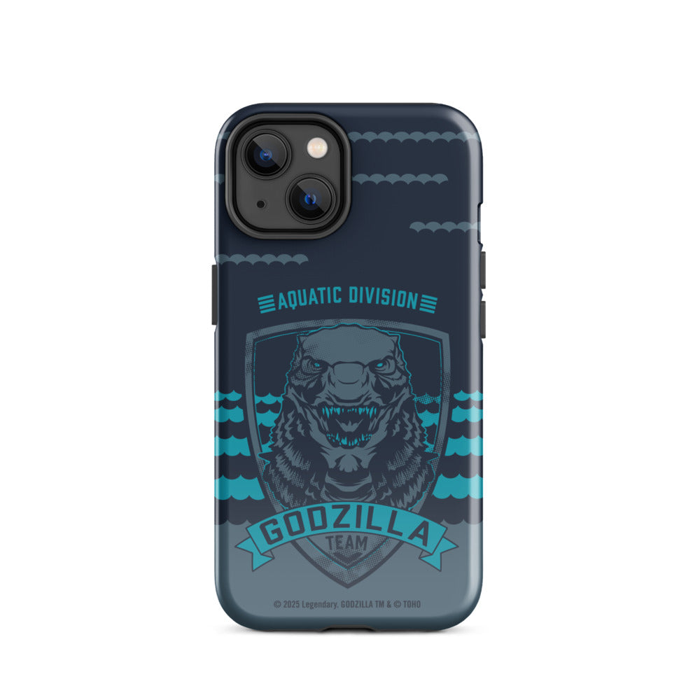Monsterverse Team Godzilla Aquatic Division iPhone Tough Phone Case iPhone 14