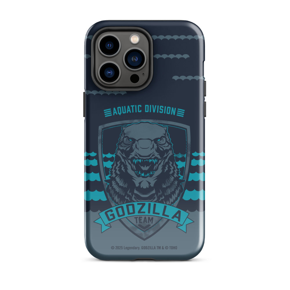 Monsterverse Team Godzilla Aquatic Division iPhone Tough Phone Case iPhone 14 Pro Max