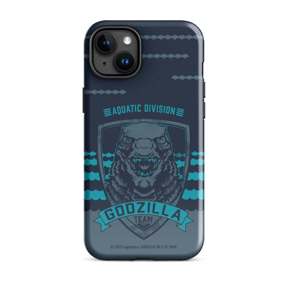 Monsterverse Team Godzilla Aquatic Division iPhone Tough Phone Case iPhone 15 Plus