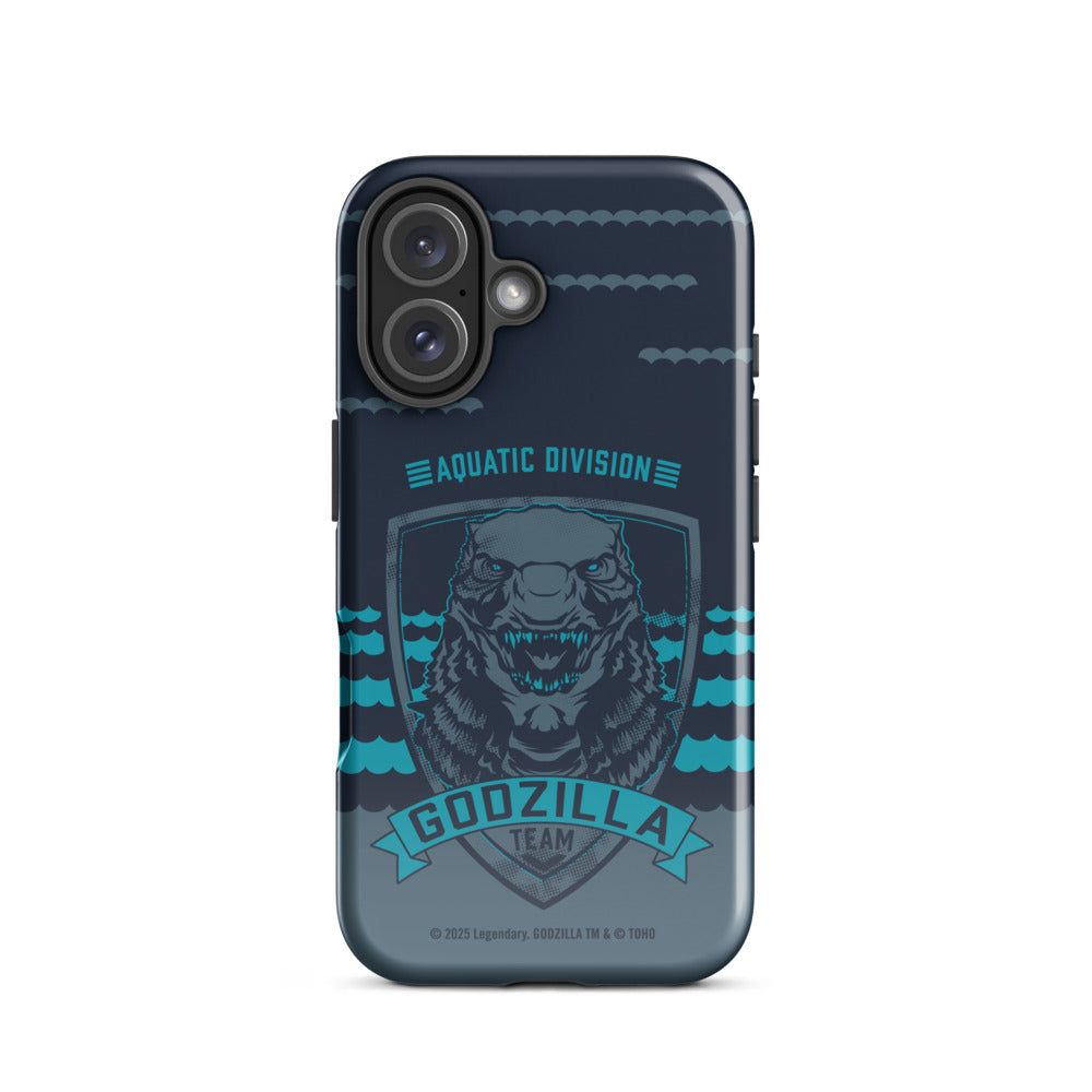 Monsterverse Team Godzilla Aquatic Division iPhone Tough Phone Case iPhone 16