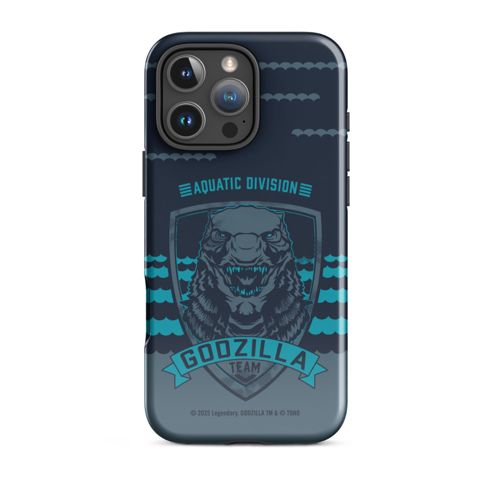Monsterverse Team Godzilla Aquatic Division iPhone Tough Phone Case iPhone 16 Pro Max