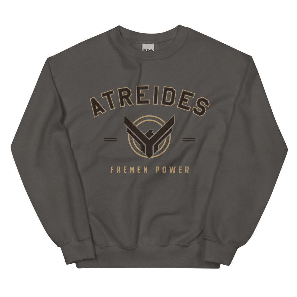 Dune Crewneck Sweatshirt Atreides-Fremen Collegiate Charcoal