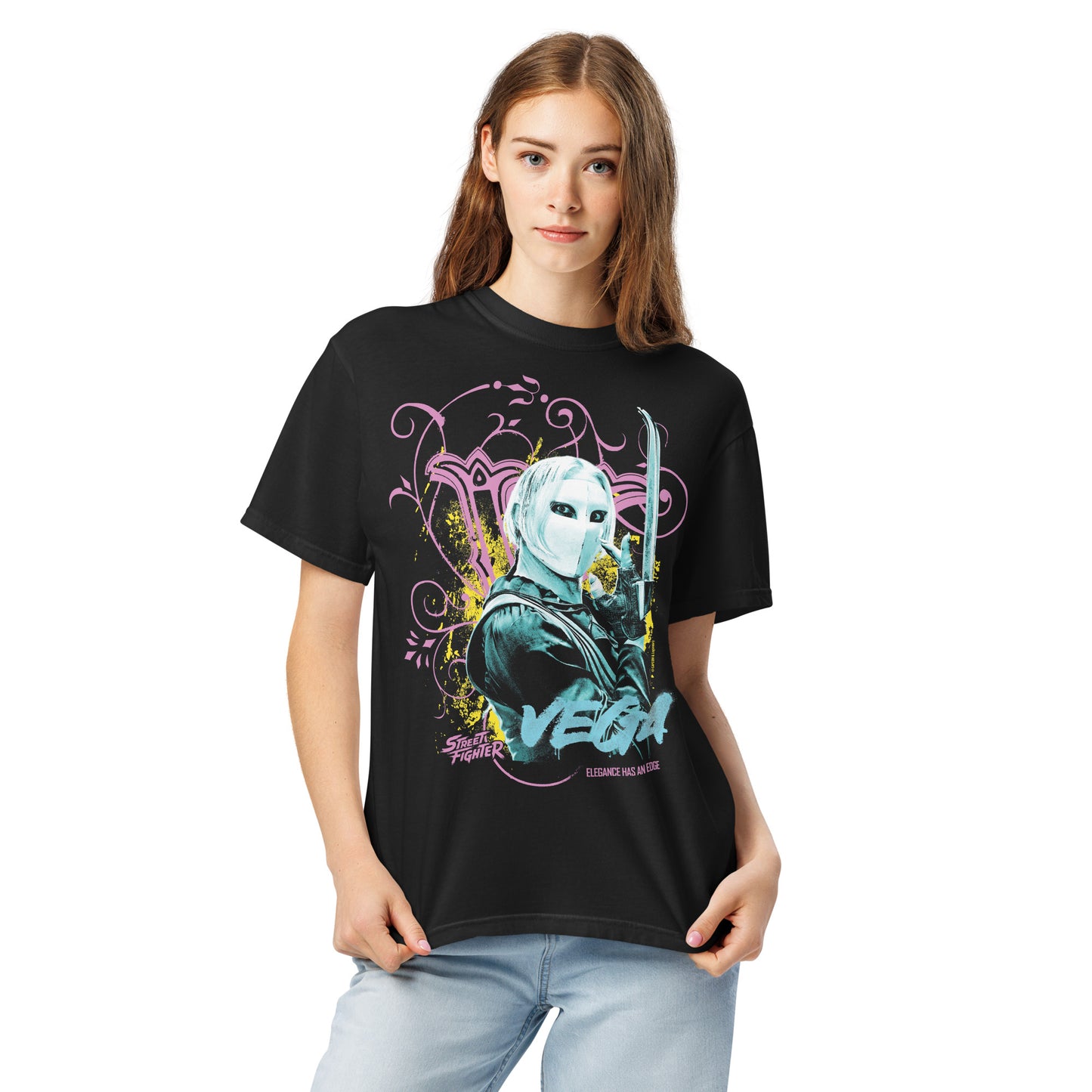Street Fighter Comfort Colors T-Shirt Vega