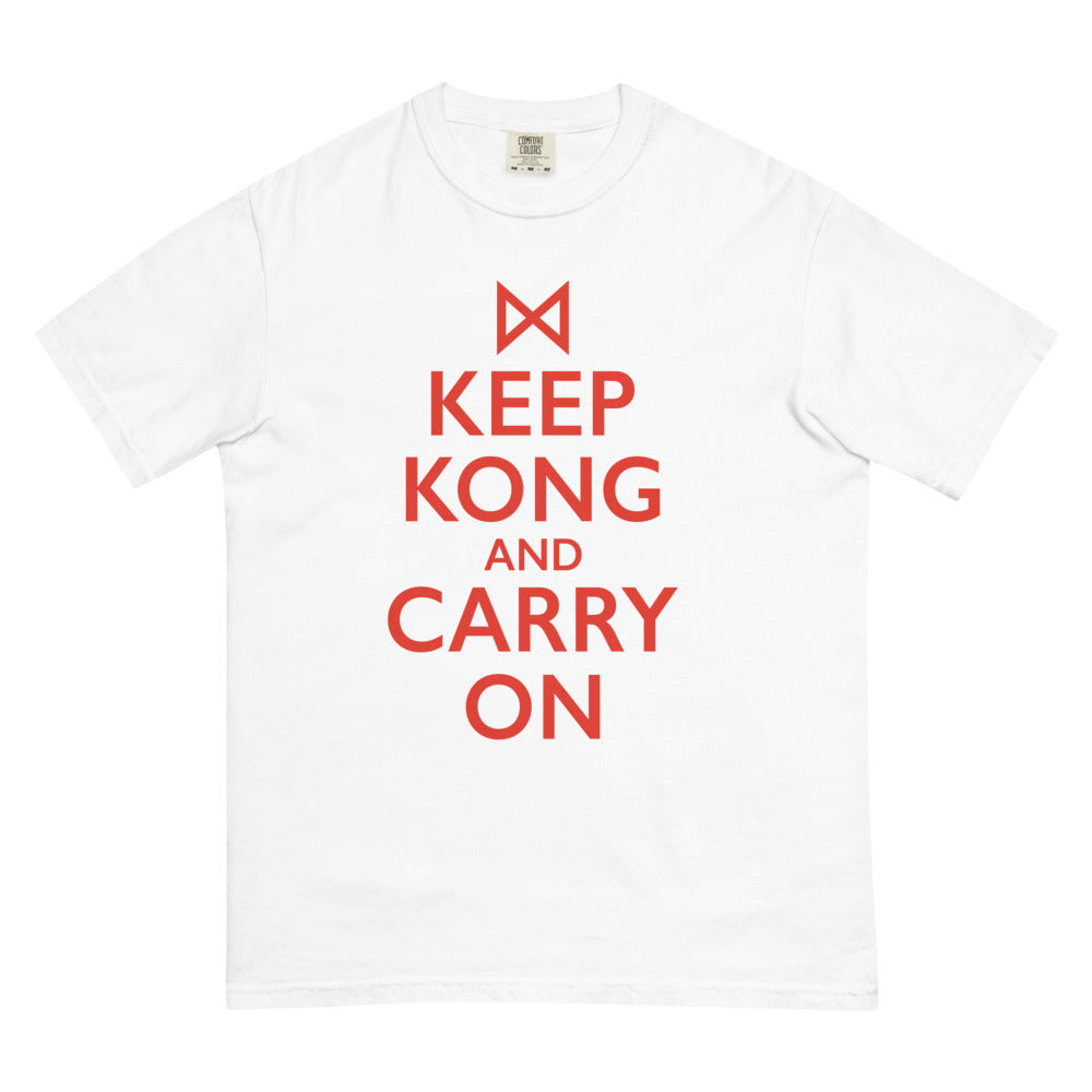 Monsterverse Keep Kong and Carry On T-Shirt White
