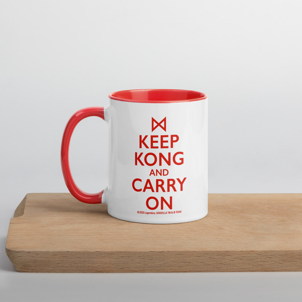 Godzilla x Kong: Keep Kong and Carry On Two-Tone Mug